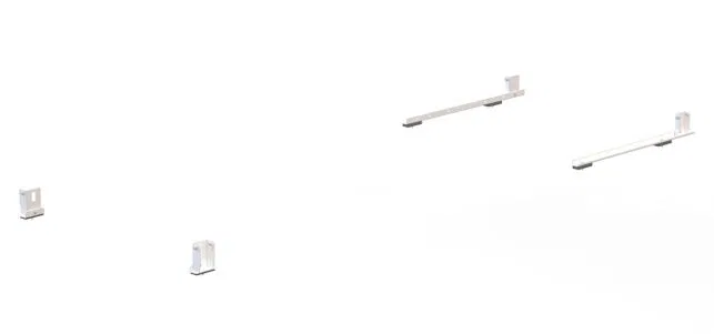 409TD – HOLMAN Ladder Rack Mounting Hardware, For Holman HD Aluminum EZ Drop Down Racks With Mounting Bracket/ Mounti...